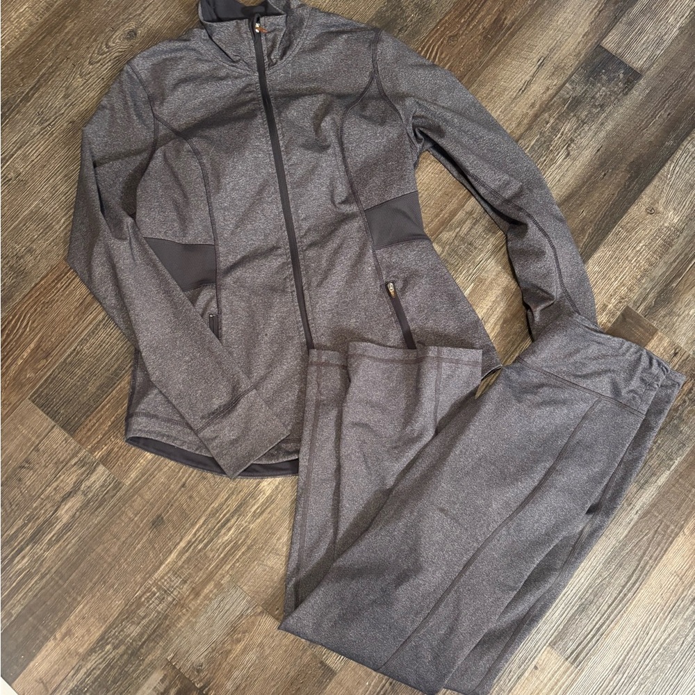 Gray Athletic Tracksuit
